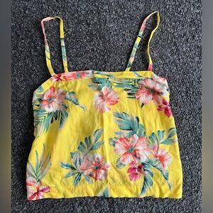 Hollister Tropical Print Tank